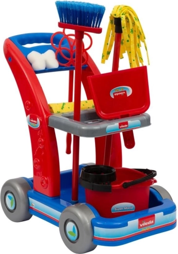 Set maxi de curățenie cu cărucior Vileda