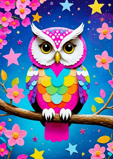 Puzzle Enjoy Bufnița stelară 1000 de piese