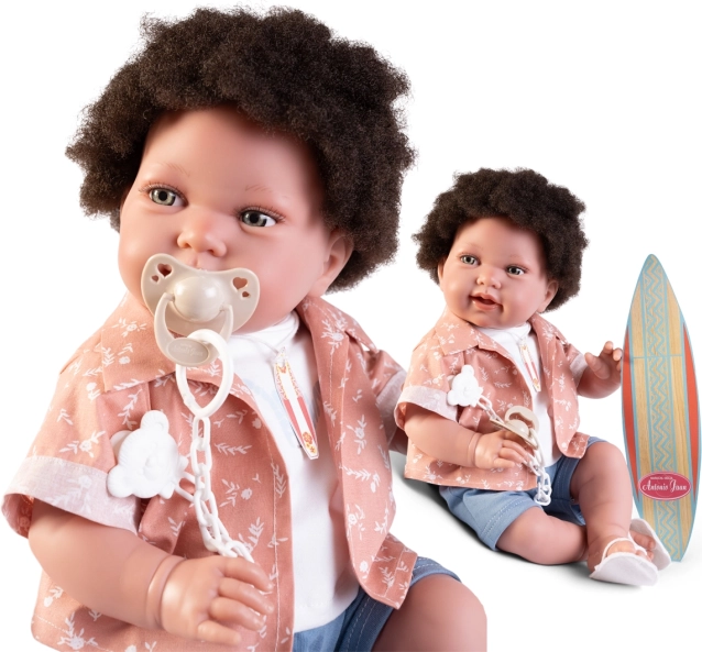 Păpușa Antonio Juan Pipo cu păr realist