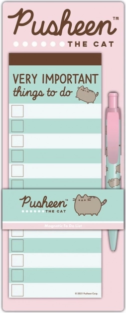 Set de notițe PUSHEEN cu magnet și pix