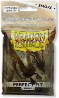 Dragon Shield Perfect Fit folii interioare pentru cărți standard smoke, 100 buc.