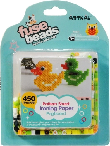 Mărgele mozaic pentru călcare – set 450 buc