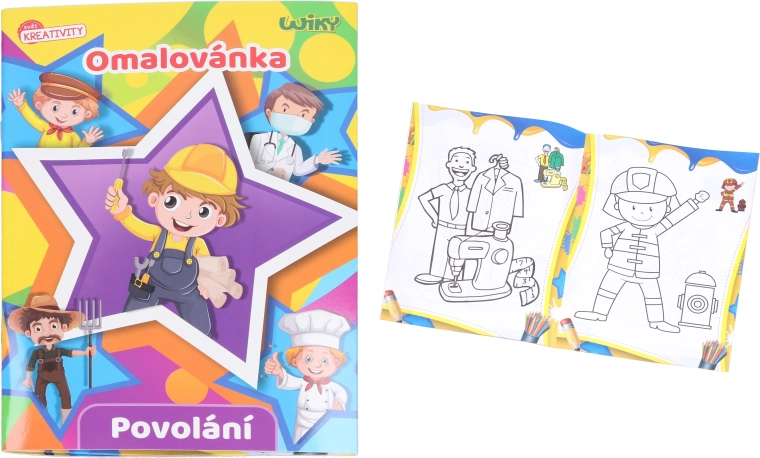 Carte de colorat meserii – 12 pagini