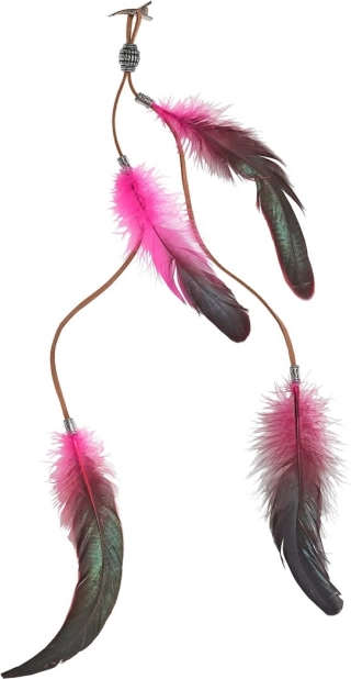 Decorațiune roz pentru păr