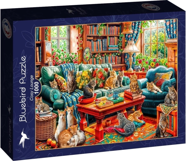 Puzzle Bluebird Sufragerie confortabilă 1000 de piese