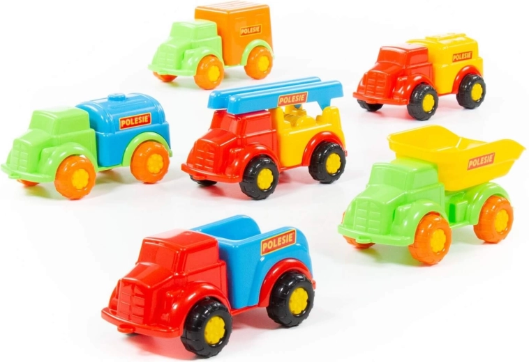 Camion pentru copii Antoshka, mix de culori - 1 bucată