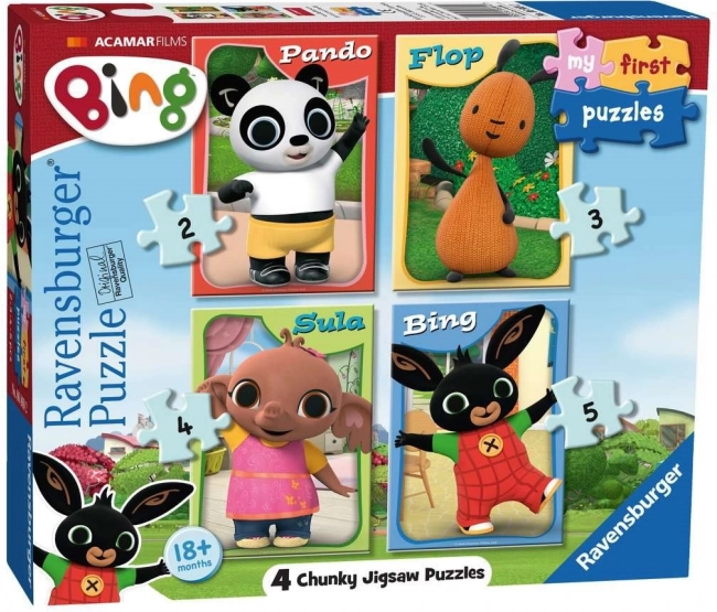 Ravensburger primul meu puzzle Bing: Prieteni