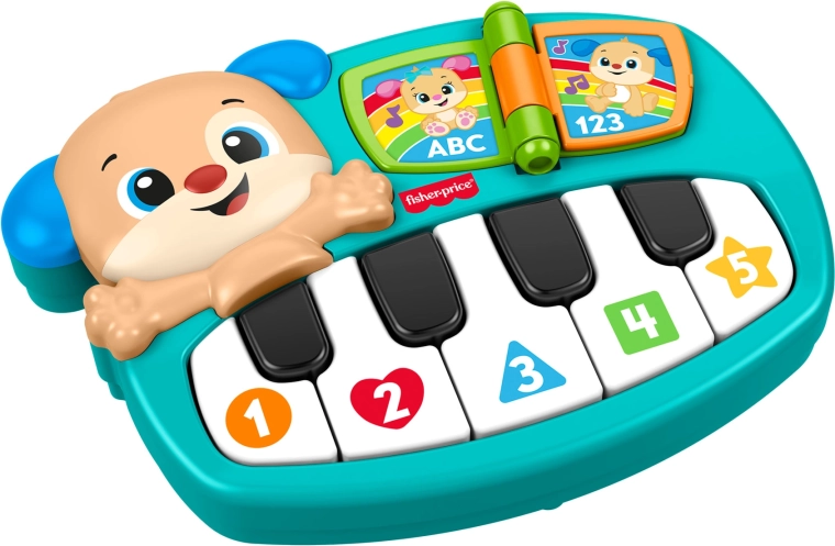 Pian educativ Fisher-Price Cățelușul isteț „Ucz się i śmiej!”