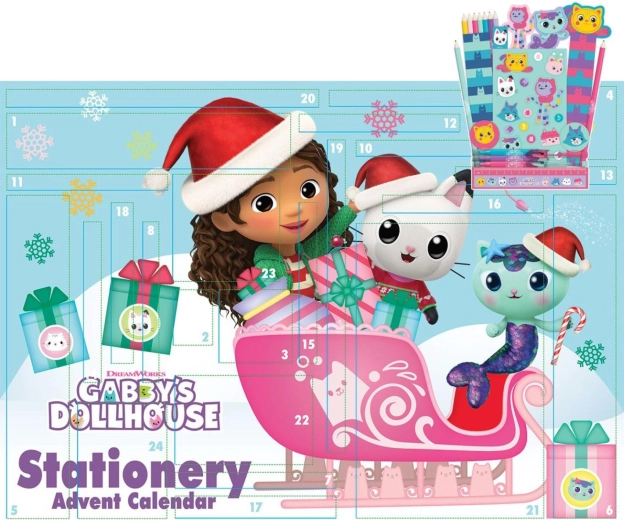 Calendar advent de papetărie Gábi's Dollhouse