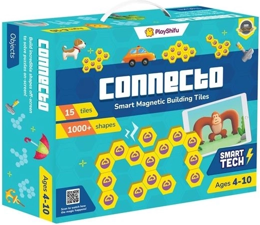 Playshifu Plugo Link – set educațional de construcție cu realitate augmentată (AR)