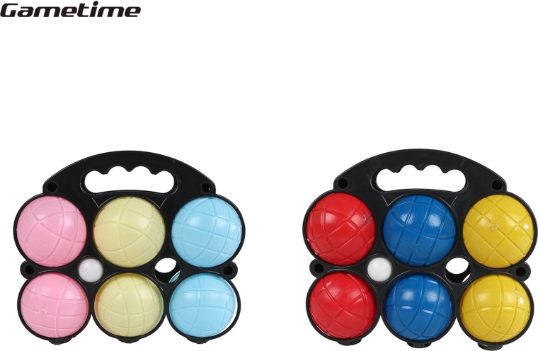 Set pétanque Gametime din plastic pentru copii și adulți