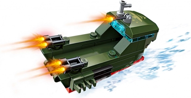 Qman vehicul amfibiu cu efect de levitație Grampus