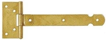 Balama pentru poartă 200 × 30 × 2 mm, oțel galvanizat galben