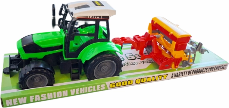 Tractor pentru micii fermieri cu remorcă