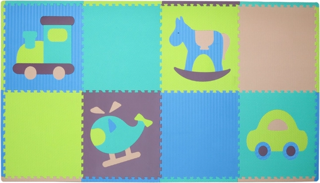 Joc puzzle din spumă pentru băieți cu margini