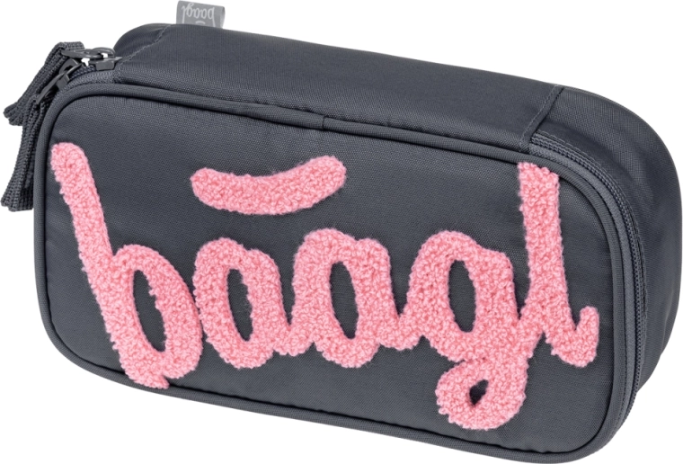 Baagl penar școlar etui Logo roz GRS