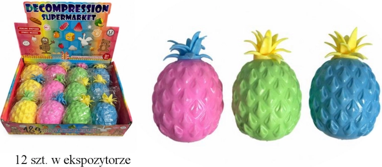 Gniotek ananas - 1 buc