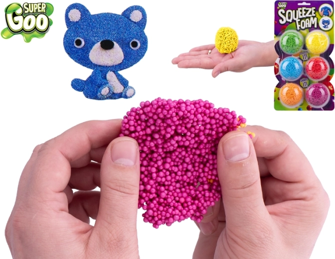 Super Goo spumă modelatoare – set 6 culori