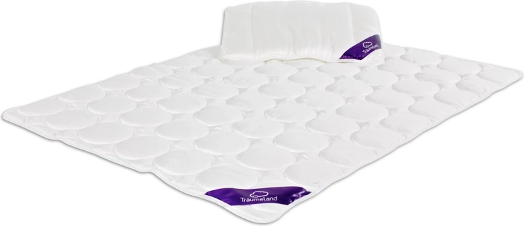 Träumeland plapumă și pernă Tencel 100 × 135 cm + 40 × 60 cm