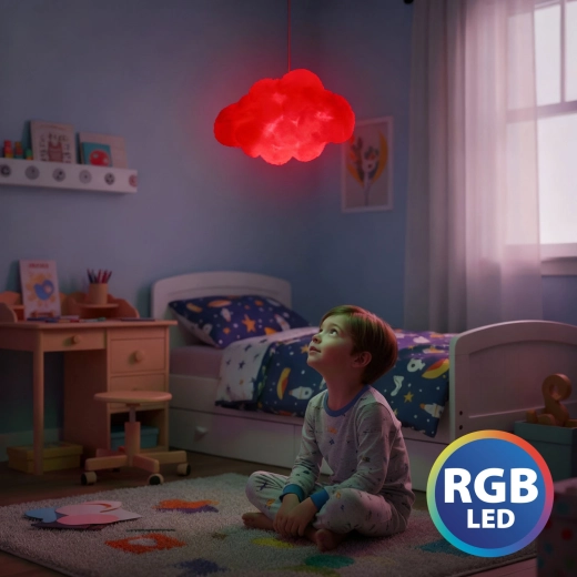 Lampă nor magică cu 16 LED-uri RGB