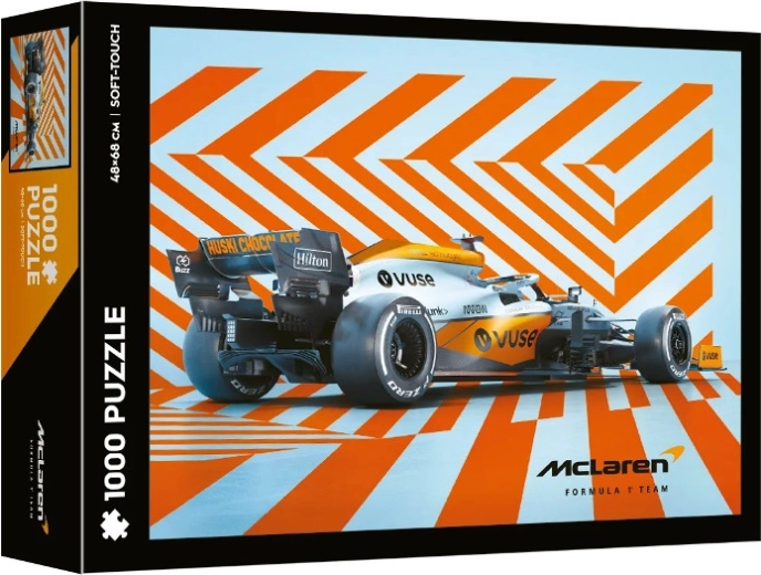 Puzzle 1000 McLaren Formula 1 în culorile Gulf