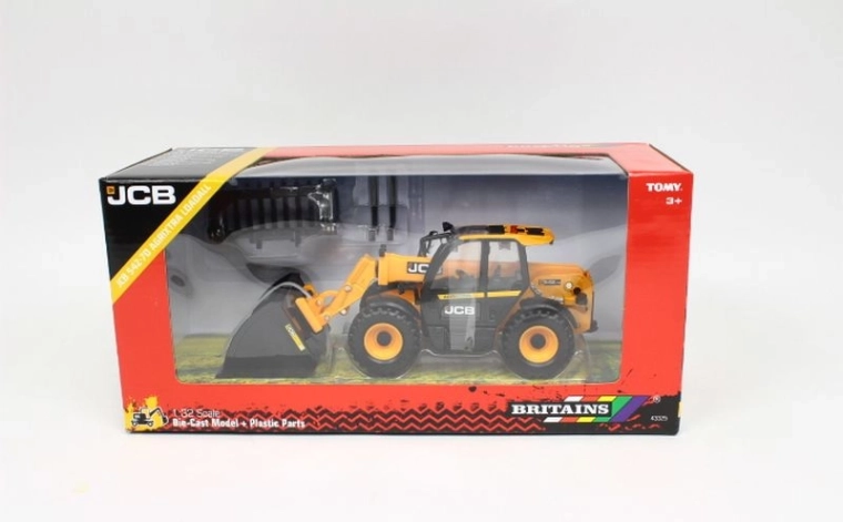 Tomy Britains JCB Agrixtra încărcător cu accesorii