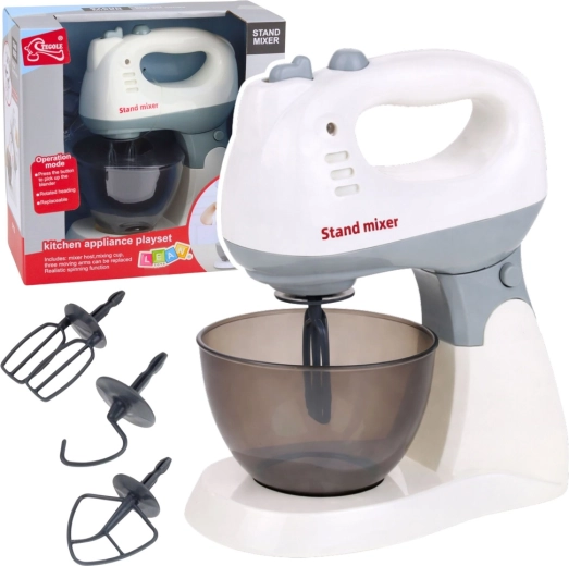 Mixer de bucătărie pentru copii cu suport și bol, cu lumini și sunete