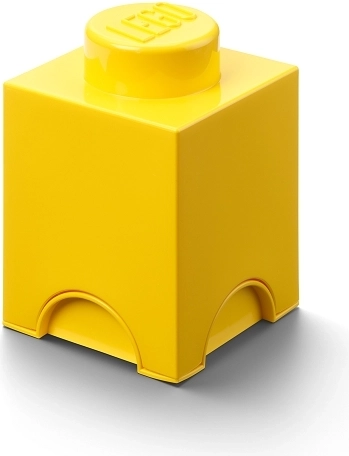 Lego cutie de depozitare 1 – galbenă