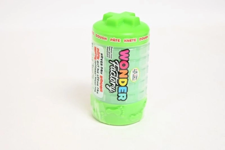 MGA WonderFactory Never Dry Dough verde – pastă de modelat 4în1