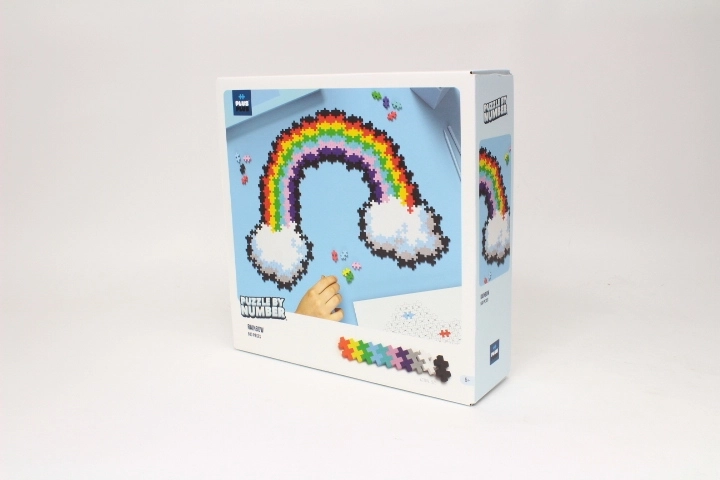 Plus-Plus Puzzle by Number curcubeu 500 de piese