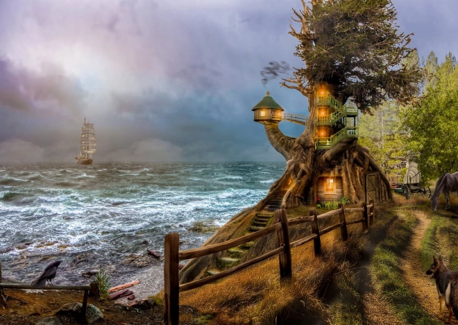 Enjoy puzzle Farul fermecat