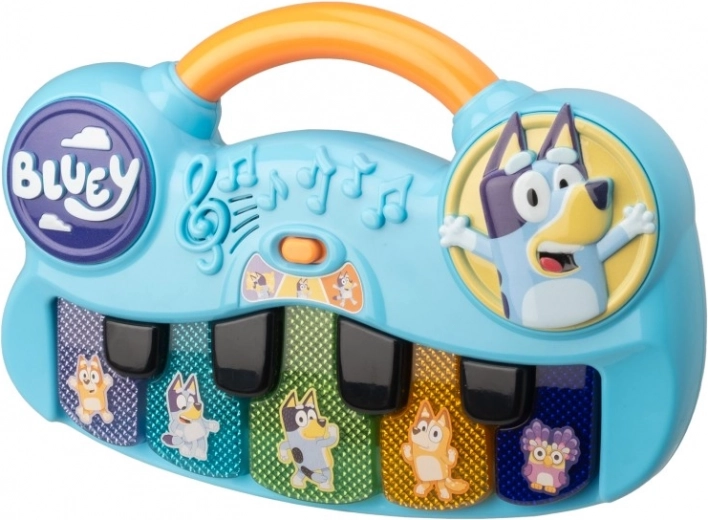 Pianină pentru copii BLUEY cu melodii și fraze