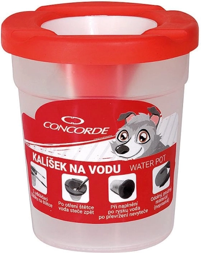 Pahar pentru apă CONCORDE 9 cm, mix de culori