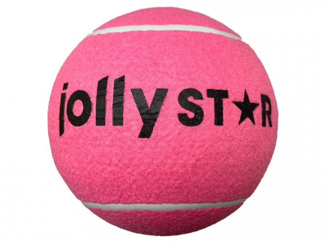 Minge de tenis XXL JollyStar roz