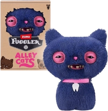 ZURU Fuggler Alley Cats pluș Cheezee Grey 23 cm