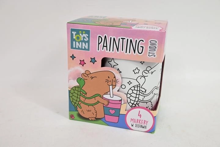 STNUX pahar creativ de colorat – capibara + 4 markere