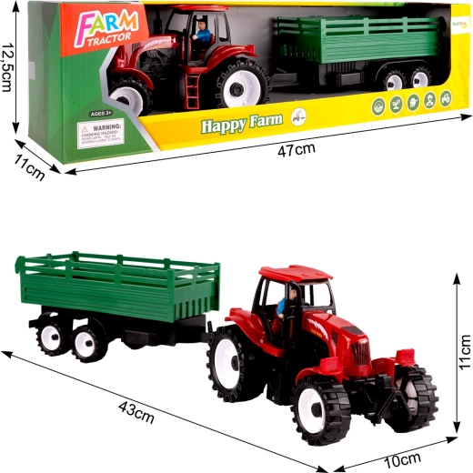 Tractor cu remorcă 43 cm