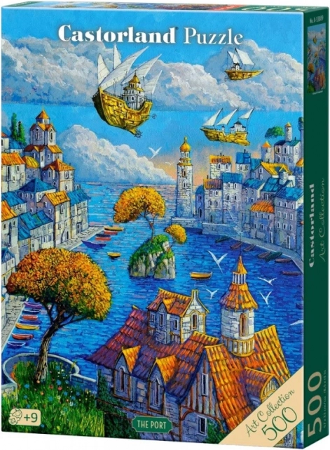 Puzzle 500 piese The Port Art Collection