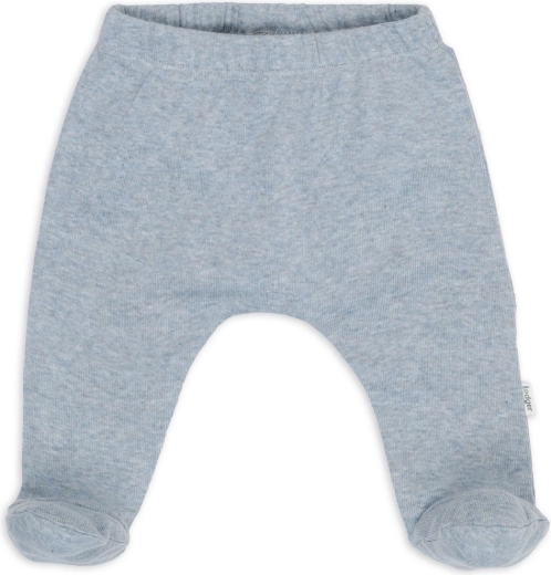 Pantaloni de trening pentru nou-născuți Lodger Melange Blue Fogg măr. 50