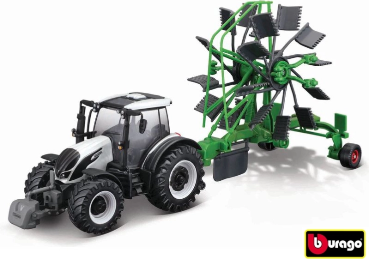 Tractor Valtra N174 cu utilaj agricol