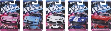 Hot Wheels mașinuță tematică Rapizi și Furioși 1:64
