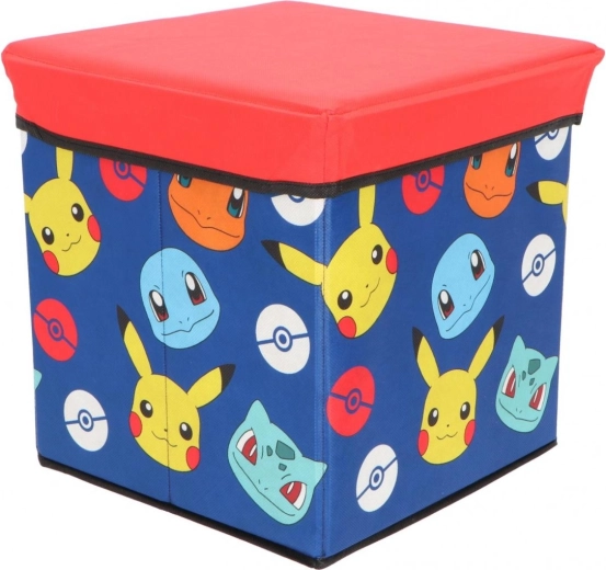 Taburet cu spațiu de depozitare Pokémon