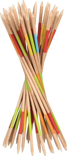 Mikádo – joc de îndemânare din lemn 18 cm - 1 bucată