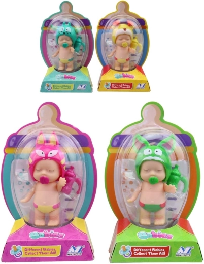 Mini păpușă 9 cm – jucărie colecționabilă adorabilă pentru copii