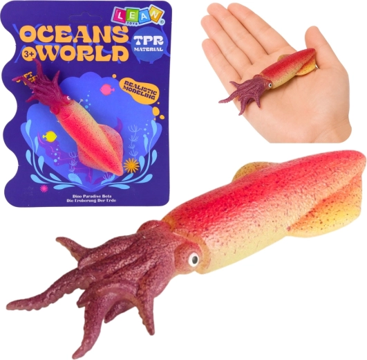 Figurină realistă din cauciuc – calmar 14 cm