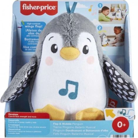 Pinguin muzical interactiv Fisher-Price