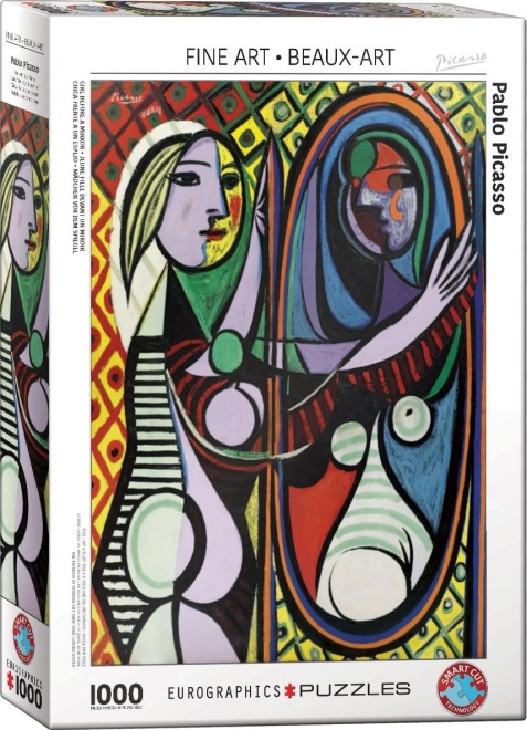 EUROGRAPHICS puzzle Fată în fața oglinzii – 1000 de piese