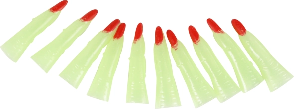 Degete de vrăjitoare pentru Halloween – set 10 buc.
