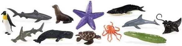 Viața marină – mini figurine cu animale marine - 1 bucată