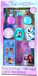 Set de cosmetice cu ruj și lacuri de unghii Frozen